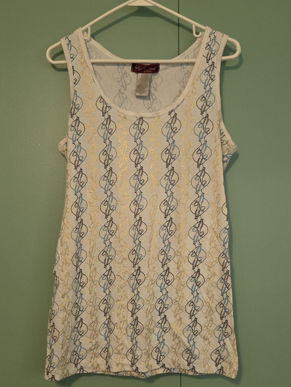 Y2k Baby Phat White Tank Size Xl